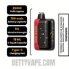 Peppermintz Geek Bar Pulse X Disposable Vape Specifications