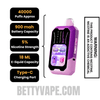 Blackberry B-Pop Rifbar MixPro Sweet 40K Disposable Vape Specifications