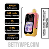 Orange Passion Fruit Guava Rifbar MixPro Sweet 40K Disposable Vape Specifications