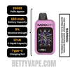 Raspberry Limeade Kado Bar i-Pro 35K Disposable Vape Specifications