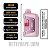 Strawberry Blast RAZ VUE 50K Disposable Kit Specifications