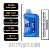 Blue Razz Ice RAZ VUE 50K Disposable Kit Specifications