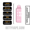 Pink Lemon Off Stamp Classic Cube 25K Disposable Pod Specifications