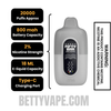 Vanilla Custard Fifty Bar 20K Silver Series Disposable Vape (20 MG) Specifications