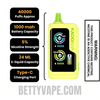 Sour Pineapple Lime Baja Kado Bar NI40K Sour-Nic Control Disposable Vape Specifications