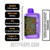 Triple Berry Batch RAZ RX50K Disposable Vape Specifications