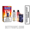 Watermelon Ice & Watermelon Fcuking Fab Lost Mary Nera Fullview 70K Disposable Vape Kit with package box