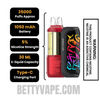 Strawberry B pop Dinner Lady Snap Pro 35K Disposable Vape Kit Specifications