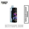 Clear Dinner Lady Galax 60K Disposable Vape