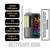 Clear Dinner Lady Snap Pro 35K Disposable Vape Kit Specifications