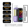 Grape Blow Pop Dinner Lady Snap Pro 35K Disposable Vape Kit Specifications