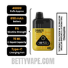 Lemon Tart Dinner Lady 40K Disposable Vape Specifications