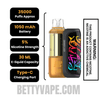 Mexico Mango Dinner Lady Snap Pro 35K Disposable Vape Kit Specifications