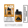 Caramel Sticky Pudding Dinner Lady 40K Disposable Vape With Package Box