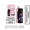 Strawberry B Pop Dinner Lady Galax 60K Disposable Vape With Package Box
