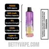 Blackberry Blueberry Lost Mary Nera Fullview 70K Disposable Vape Pod Specifications
