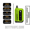 Kiwi Ice Kado Bar Rizz 25000 Disposable Vape Specifications