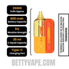 Orange Slush Kado Bar Snap 2.0 35K Disposable Vape Kit With Package Box