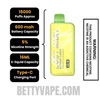 Pineapple B-Burst Lost Mary MT15000 Turbo Disposable Vape Specifications
