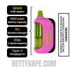 Sour Raspberry Blackcurrant Kado Bar Drip 50K Disposable Vape Specifications