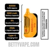 Orange Jam Kado Bar Drip 50K Disposable Vape Specifications
