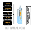 Sour Fcuking Fab Kado Bar Snap 2.0 35K Disposable Vape Pod Specification