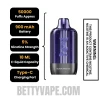 Black Razz Ice Beri Cliq 50K Disposable Vape Pod Specifications