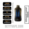 Dragon Strawnana Lost Mary VIZ 55K Disposable Vape Specifications