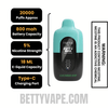 Cucumber Mint Fruitia X Fifty Bar 20K Disposable Vape Specifications
