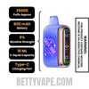 Blue Razz Geek Bar Pulse 2 Hubba Edition Disposable Vape Specifications
