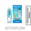 Clear Lost Mary Nera Fullview 70K Disposable Vape Pod With Package Box