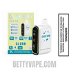 Clear Geek Bar Pulse Disposable Vape With Package Box