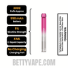 Pink Lemonade Voom Mesh 3000 Puffs Disposable Vape Specifications