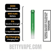 Menthol Voom Mesh 3000 Puffs Disposable Vape Specifications