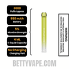 Sour Apple Ice Voom Mesh 3000 Puffs Disposable Vape Specifications