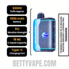 Blue Razz Bull Geek Bar Pulse X2 Disposable Vape Specifications