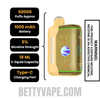 Banana Taffy Freeze Geek Bar Pulse X2 Disposable Vape Specifications
