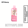 White Gummy Off Stamp X Crystal Cube 35K Disposable Vape Pod