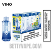 Blue Razz Icy VIHO Shadow 75K Disposable Vape Pod with Bundle Pack