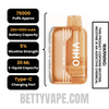 Tobacco VIHO Shadow 75K Vape Kit Specifications