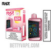Strawberry Burst RAZ RX50K Disposable Vape With Package Box