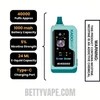 The Real Miami Mint Kado Bar NI40000 Ice-Nic Disposable Vape Specifications