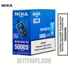 Blue Razz Ice Nixa Bar 50K Disposable Vape With Bundle Pack