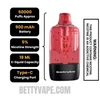 Strawberry Burst Beri Cliq 50K Disposable Vape Pod Specifications