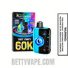 Tuity Fruity Kangvape Speedy Beast X 60K Disposable Vape With Package Box