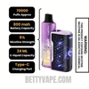 Rocket Freeze Lost Mary Nera Fullview 70K Disposable Kit Specifications