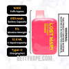Juicy Peach Lost Mary OS5000 Disposable Vape Specifications