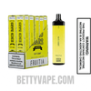 White Gummy Esco Bar 5000 Puffs Disposable Vape  With Bundle Pack