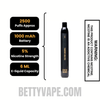 Salted Caramel Esco Bar 2500 Puffs Disposable Vape With Package Box