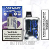 Blueberry Raspberry Peach Lost Mary OS5000 Luster Edition Vape With Package Box